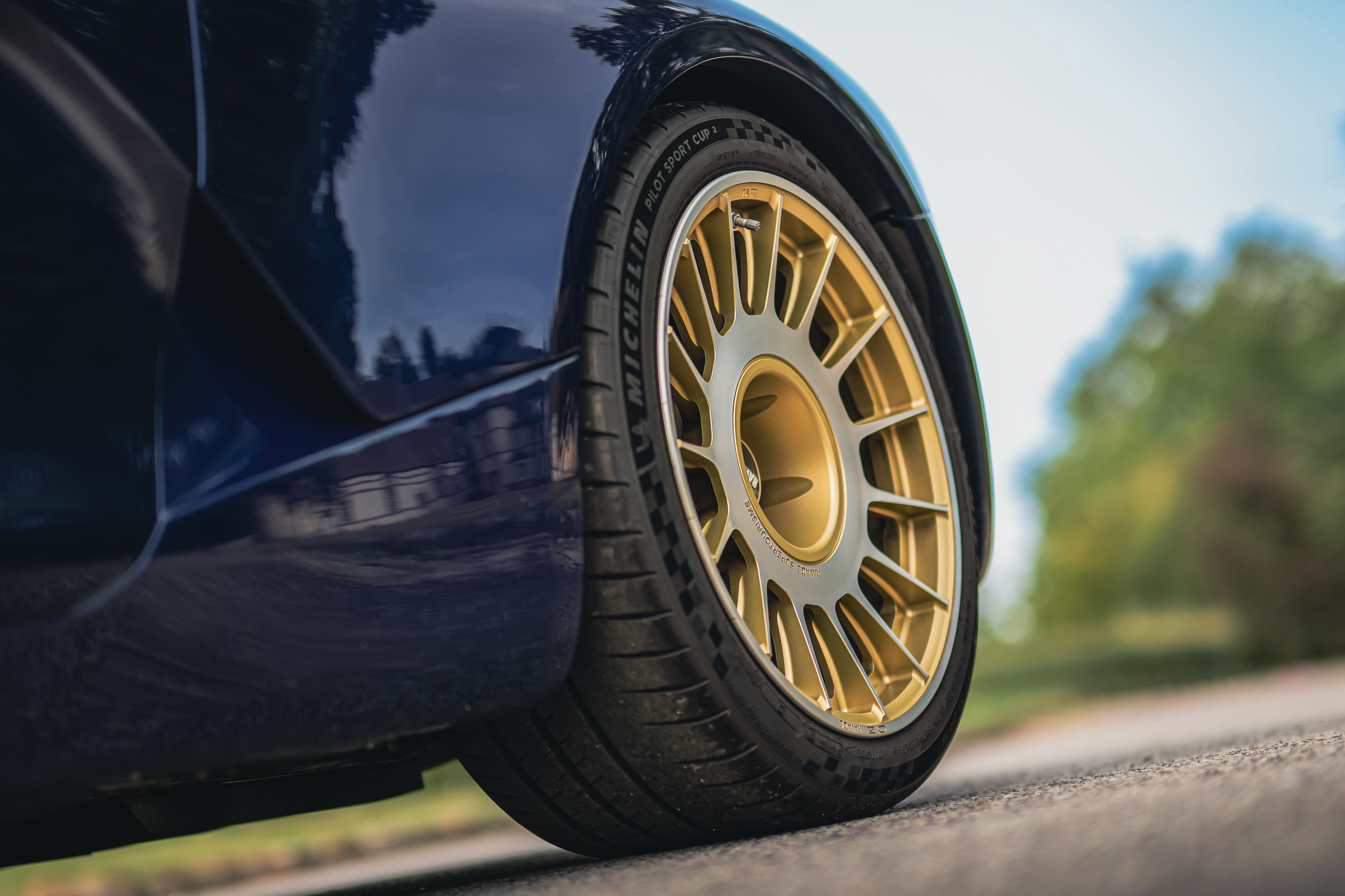 Ravage A110 Groupe 4 – jante forgée sur mesure - usinée masse -oz racing