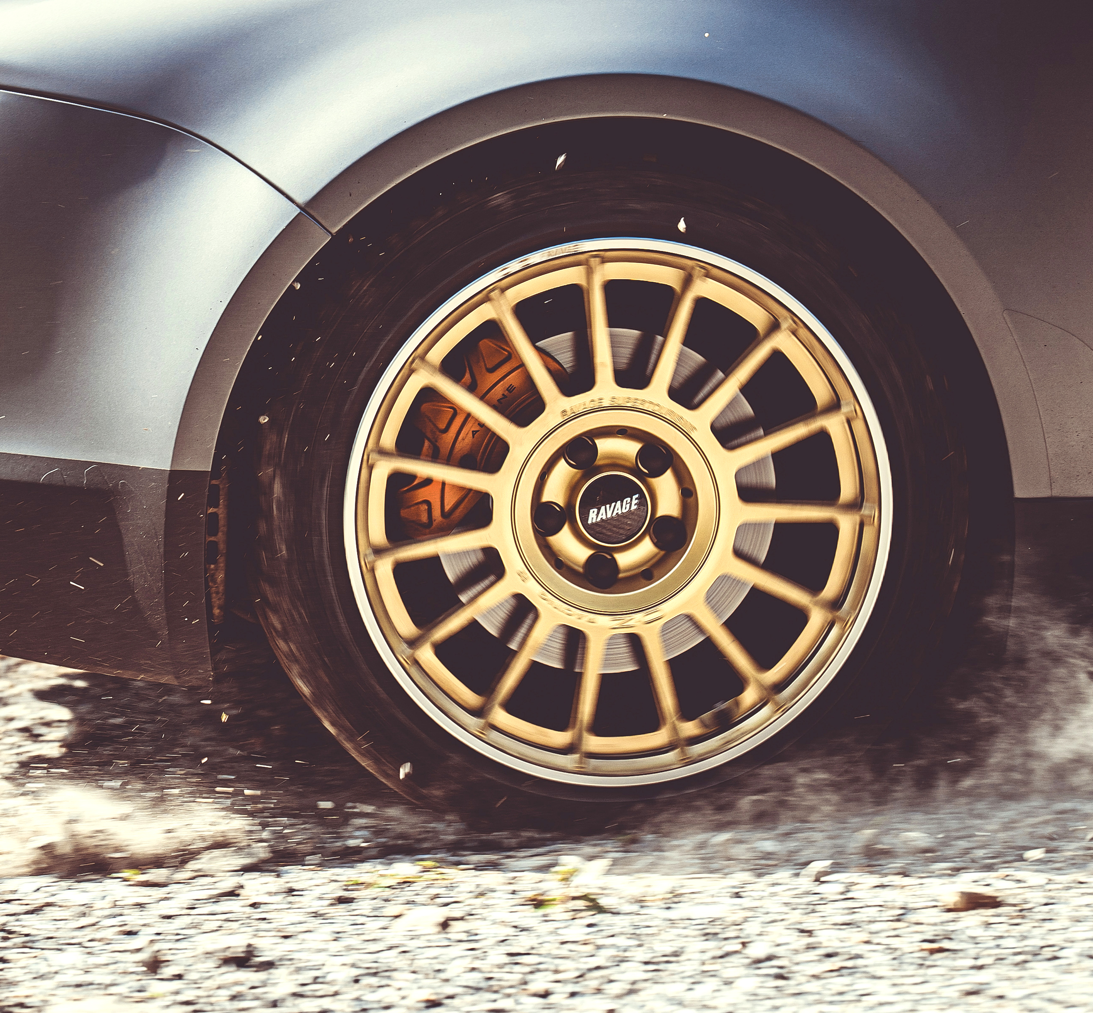 4 Jantes forgées OZ/RAVAGE OR - Image 5